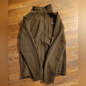 Patagonia Men’s Better Sweater Full-Zip Brown Jacket Size: Medium. Like new.